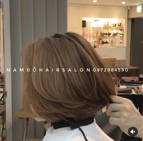 Cắt Tóc Ngang Vuông, Địa Chỉ Uốn Cụp Uy Tín Giá Rẻ Hoài Đức - Nam Đỗ Hair Salon