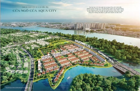 10 BIỆT THỰ ĐỘC QUYỀN AQUA CITY (AQC) CHỈ 2.2 TỶ (10%) KÝ HĐ TẶNG 900TR, CK15% LS 0%