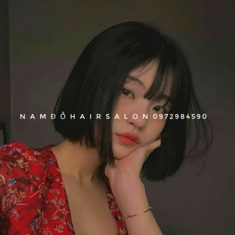 Cắt Tóc Ngang Vuông, Địa Chỉ Uốn Tóc Uy Tín Giá Rẻ Hoài Đức - Nam Đỗ Hair Salon