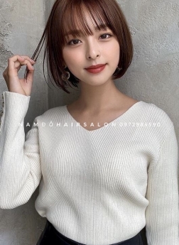 Cắt Tóc Bob Mái Mưa, Địa Chỉ Uốn Tóc Đẹp Uy Tín Giá Rẻ Hoài Đức - Nam Đỗ Hair Salon