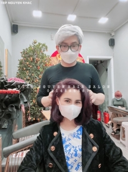 Học nghề tóc, uốn xoăn hippie tự nhiên, cho nữ.