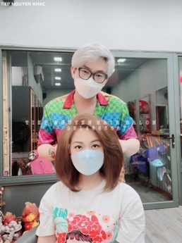 Học nghề tóc, uốn xoăn hippie tự nhiên, cho nữ.