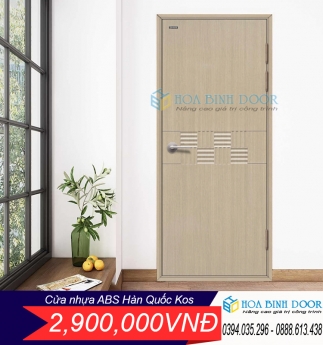 Cửa Nhựa ABS Tại Sài Gòn - Cửa nhựa giả gỗ Hàn Quốc