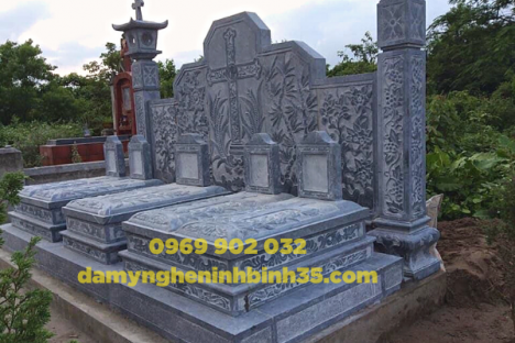 MỘ CÔNG GIÁO ĐÁ XANH CAO CẤP MỚI NHẤT THỊ TRƯỜNG
