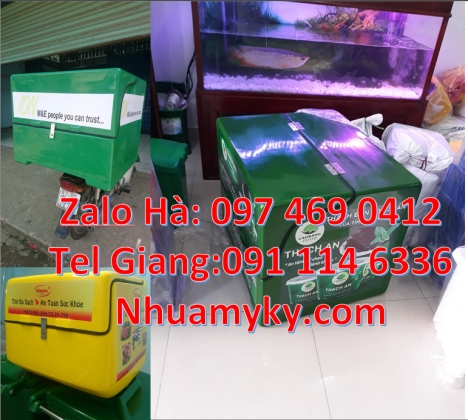 thùng giao trà sữa, thùng giao tiếp thị, Thùng ship hàng, thùng chở hàng, Thùng vận chuyển, thùng ch