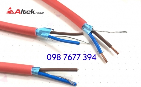 cáp tín hiệu xoắn chống cháy chống nhiễu 2x1.5