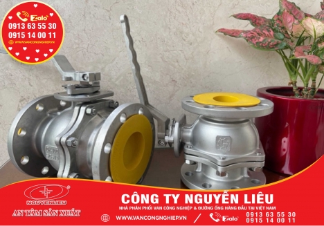 VAN BI| Van bi Inox, van bi tay gạt, van bi tay quay | 15A - 300A | Xuất xứ Hàn Quốc, Nhật Bản