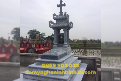 MỘ CÔNG GIÁO ĐÁ XANH CAO CẤP ĐẸP NHẤT