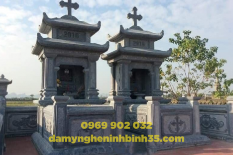 MỘ CÔNG GIÁO ĐÁ XANH CAO CẤP ĐẸP NHẤT