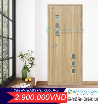 Cửa Nhựa ABS Tại Sài Gòn - Cửa nhựa giả gỗ Hàn Quốc
