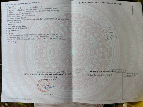 Giáp dự án khu công nghiệp sạch sóc sơn 500m