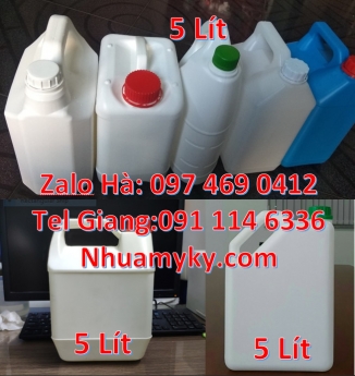can nhựa 1L 4L đựng thực phẩm, Can nhựa 2l đựng phân bón. Can 20 lít đựng hóa chất, can 25l giá rẻ,