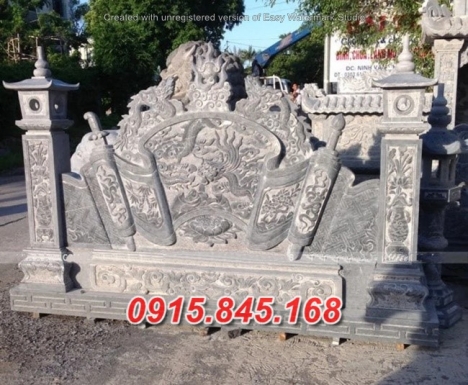 08+ Mẫu mộ đá điêu khắc đẹp bán hà nội