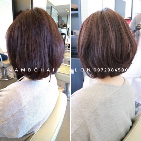 Cắt Tóc Ngang Vuông, Địa Chỉ Uốn Cụp Đẹp Giá Rẻ Hoài Đức - Nam Đỗ Hair Salon