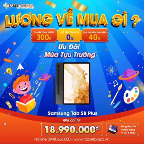 Máy tính bảng siêu HOT nhân dịp lương về tại Tablet Plaza