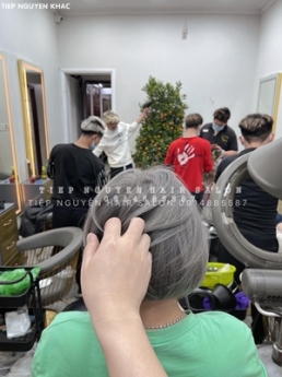 Tóc xoăn lơi uốn mái mưa cho phái nữ, học nghề tóc Tiệp Nguyễn