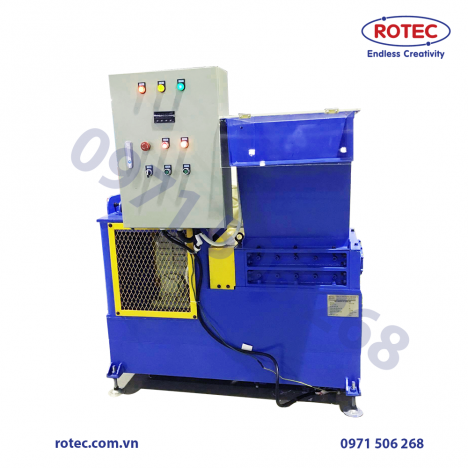 Công nghệ máy băm nghiền rác, máy nghiền phế liệu ROTEC