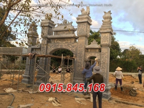 14+ vĩnh phúc cổng đá từ đường đẹp bán