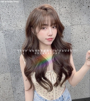 Xoăn lơi uốn sóng nước, học nghề tóc tiệp nguyễn