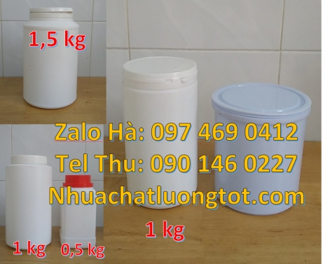 hũ nhựa 250 gr đựng thực phẩm, hũ 250 g đựng dung môi, chuyên sỉ hũ nhựa 50gr 100gr 200gr 250gr Hũ n