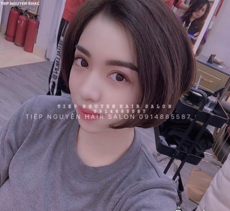 Xoăn lơi uốn tạo kiểu bồng bềnh, học nghề tóc Tiệp Nguyễn