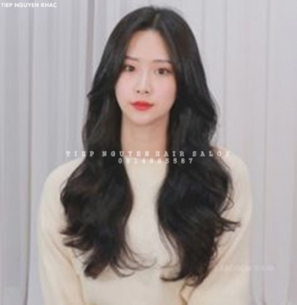 Xoăn lơi uốn mái bay cho nữ đẹp tự nhiên, học nghề tóc tiệp nguyễn.