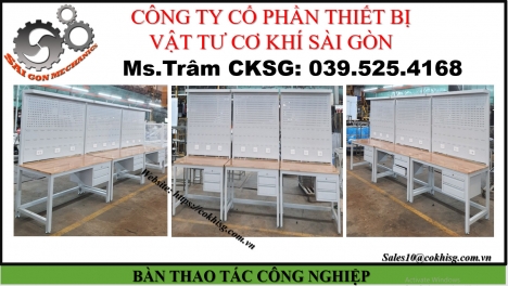 bàn thao tác công nghiệp giá rẻ tại kho