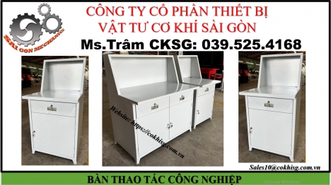 BÀN THAO TÁC SẮC SƠN TĨNH ĐIỆN CÔNG NGHIỆP TẠI XƯỞNG