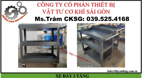 XE ĐẨY 3 TẦNG GIÁ RẺ TẠI XƯỞNG