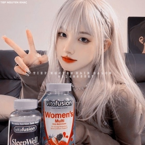 Học nghề tóc, uốn xoăn lơi gợn sóng nước nhẹ nhàng, tiệp nguyễn.