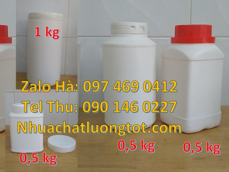 hũ nhựa 250 gr đựng thực phẩm, hũ 250 g đựng dung môi, chuyên sỉ hũ nhựa 50gr 100gr 200gr 250gr Hũ n