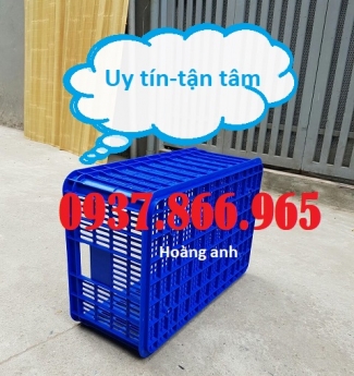 Sọt nhựa dùng đựng hàng đông lạnh, sọt nhựa đựng rau củ chế biến thực phẩm, sọt nhựa cao 25cm