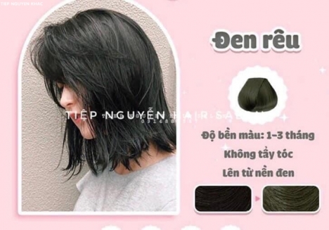 Xoăn lơi uốn mái bay, học nghề tóc Tiệp Nguyễn.