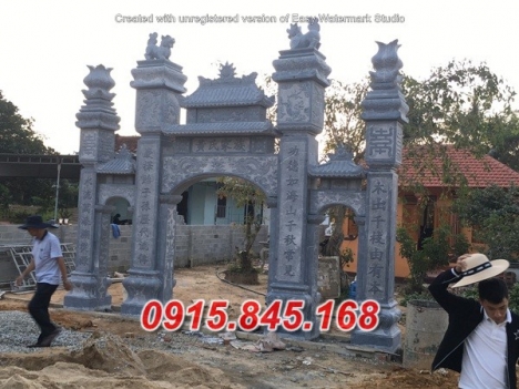 14+ vĩnh phúc cổng đá từ đường đẹp bán