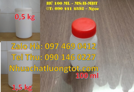 hũ nhựa 250 gr đựng thực phẩm, hũ 250 g đựng dung môi, chuyên sỉ hũ nhựa 50gr 100gr 200gr 250gr Hũ n