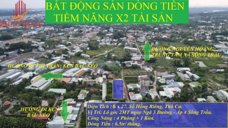 SỞ HỮU NGAY DÃY TRỌ KINH DOANH BUÔN BÁN ĐA NGÀNH NGHỀ MẶT TIỀN TRUNG TÂM TRẢNG BOM - ĐỒNG NAI