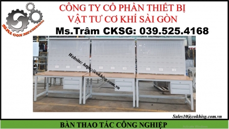 Bàn thao tác sắc sơn tĩnh điện
