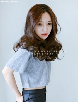 Học nghề tóc, xoăn lơi uốn sóng nước, tiệp nguyễn.