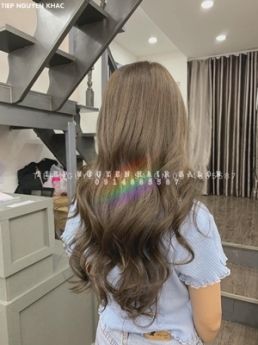 Xoăn lơi bồng bềnh, style cho nữ dịu dàng, học nghề tóc Tiệp Nguyễn.