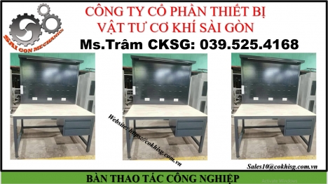 bàn thao tác sắc sơn tĩnh điện công nghiệp giá rẻ