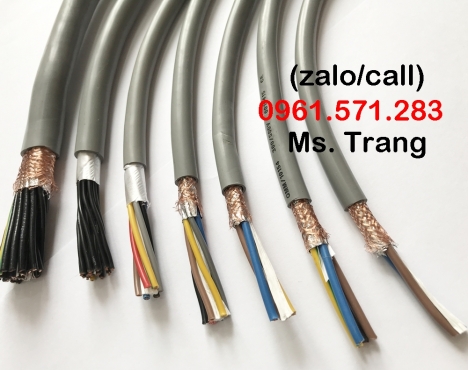 Cáp điều khiển từ 2 đến 30 lõi hàng nhập khẩu