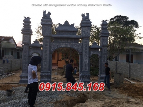 14+ vĩnh phúc cổng đá từ đường đẹp bán