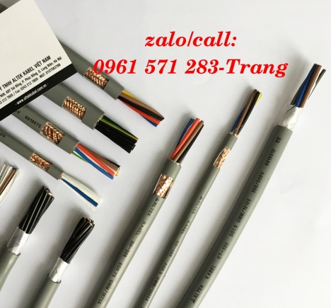 Cáp điều khiển từ 2 đến 30 lõi hàng nhập khẩu