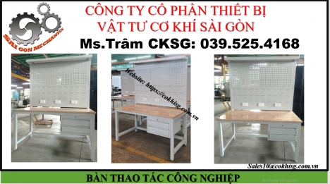 Bàn thao tác công nghiệp tại kho giá rẻ
