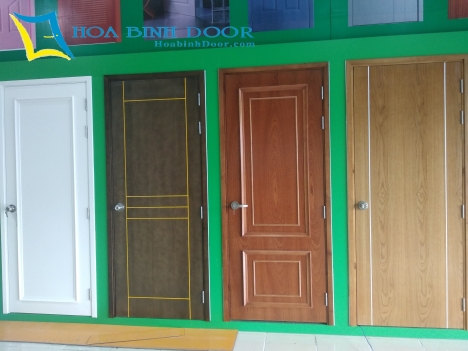 Cửa MDF Veneer tại Tân Bình - Cửa gỗ phòng ngủ giá rẽ