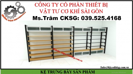 KỆ TRƯNG BÀY SẢN PHẨM