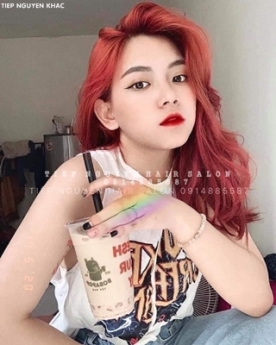 Xoăn lơi tóc ngắn cho nữ mặt tròn, học nghề tóc - Tiệp Nguyễn.