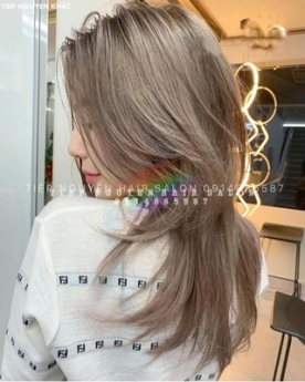 Uốn xoăn lơi tự nhiên cho nữ, học nghề tóc Tiệp Nguyễn.