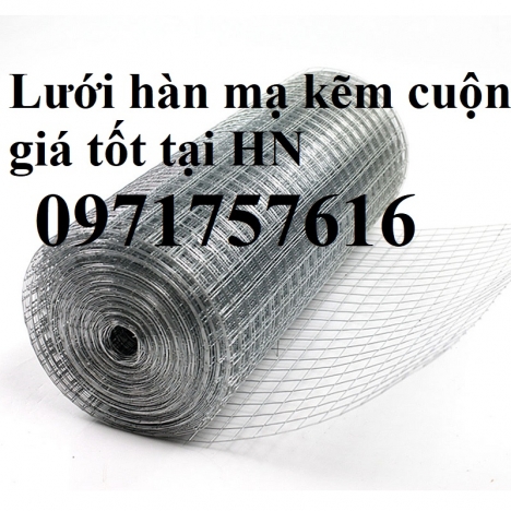 Lưới hàn mạ kẽm D4 a 50x50