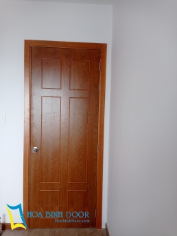 Cửa MDF Veneer tại Tân Bình - Cửa gỗ phòng ngủ giá rẽ